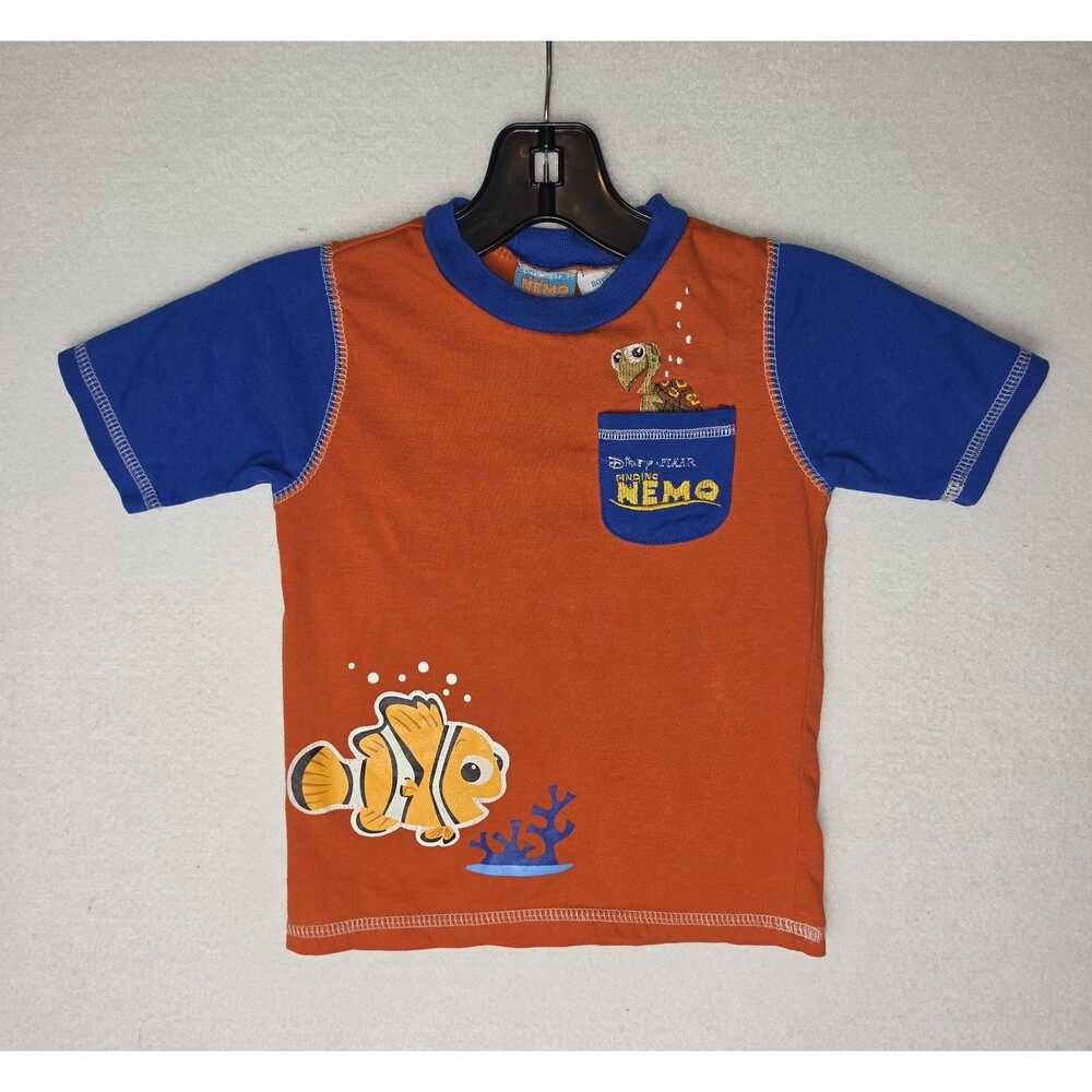 Vintage Y2K Finding Nemo Embroidered Toddler Youth Childrens Kids Boys Size 5T